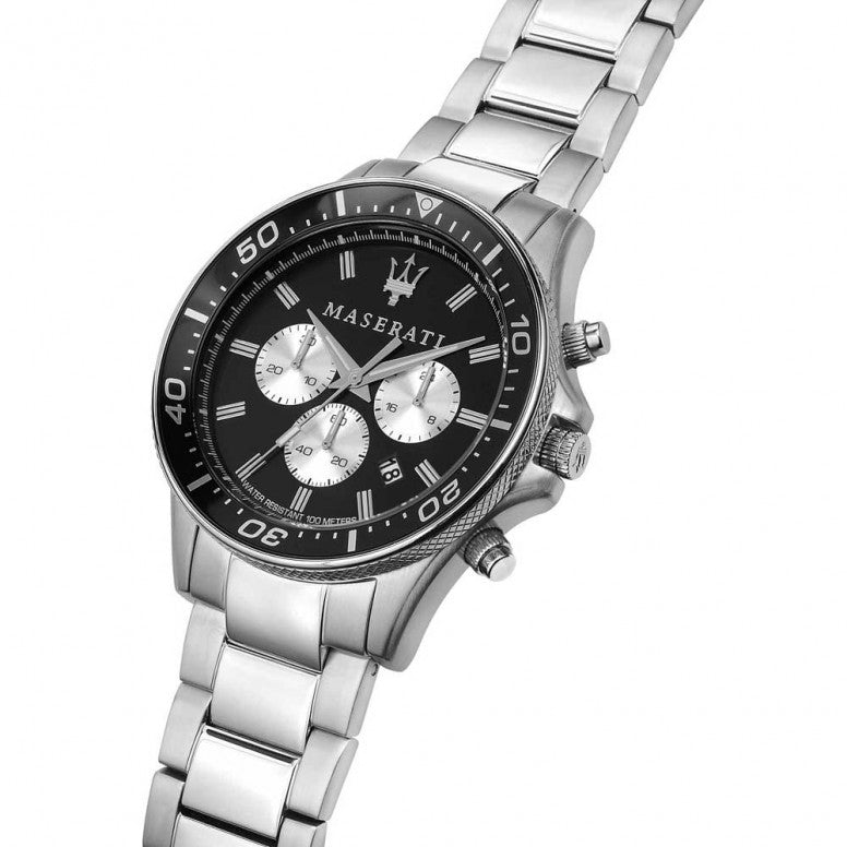 Orologio uomo Maserati acciaio cronografo sfida R8873640004 nuovo modello 2022