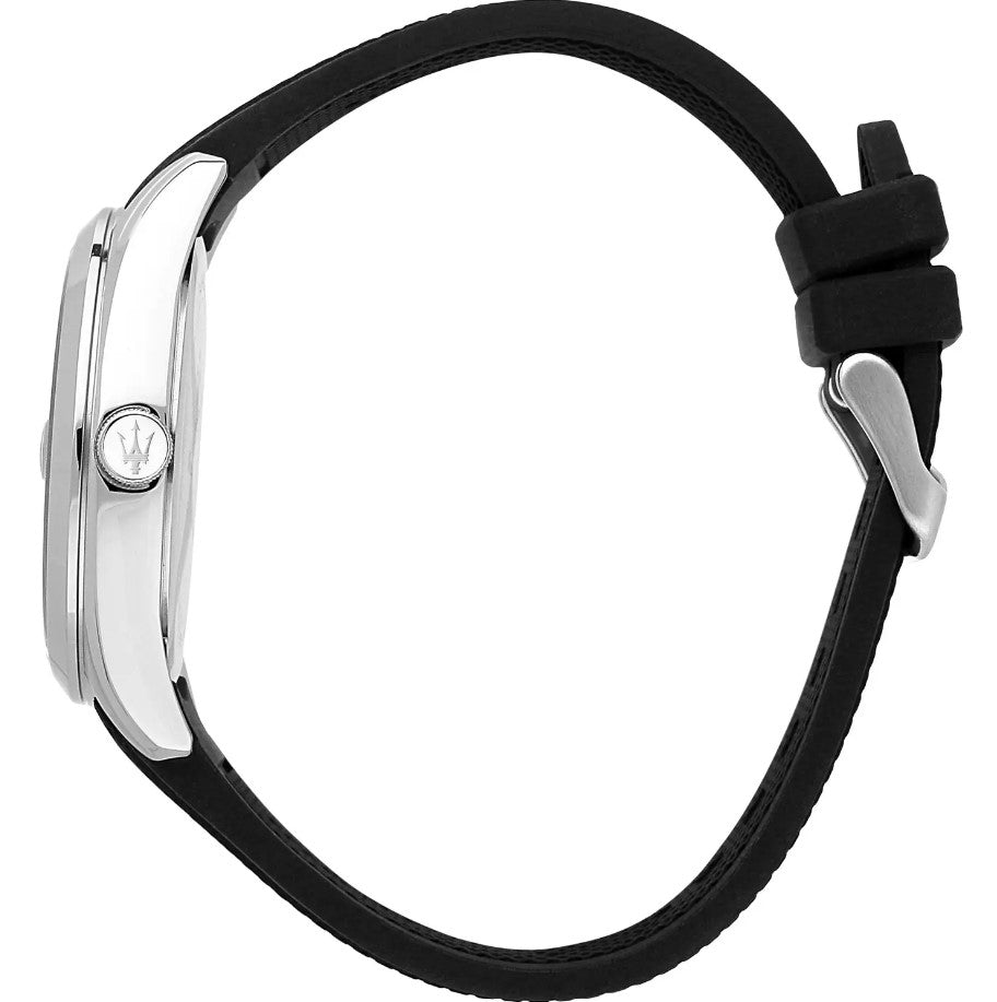 Orologio uomo Maserati attrazione cinturino in gomma r8851151006