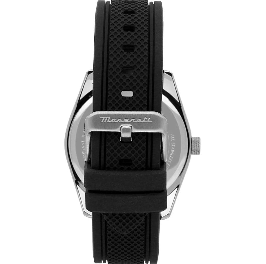 Orologio uomo Maserati attrazione cinturino in gomma r8851151006