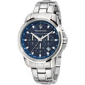 Maserati Herrenuhr mit blauem Zifferblatt R8873621002