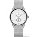 Paul Hewitt Herrenuhr aus silberfarbenem Edelstahl PH-M1-S-W-4M