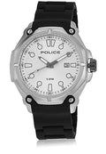 Police Herrenuhr mit schwarzem Silikonarmband 13939JS/04A