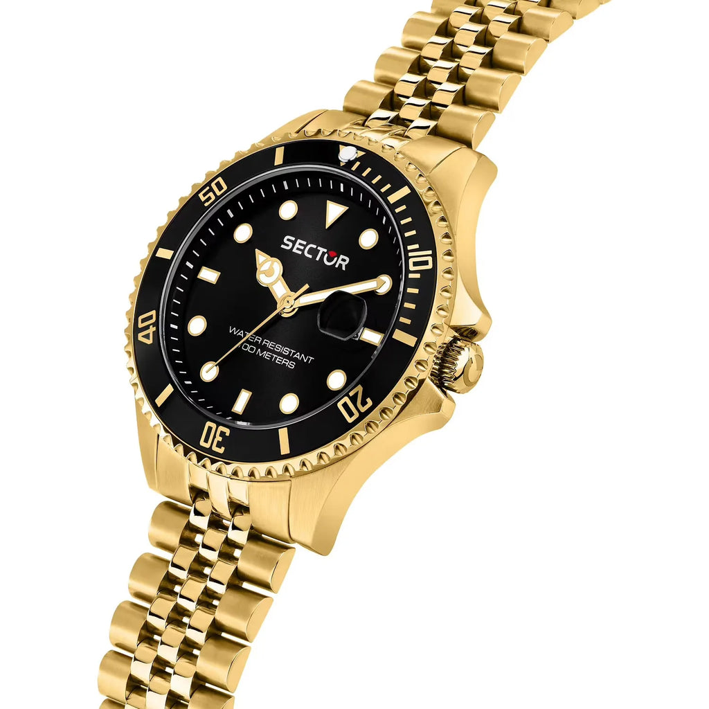 Orologio uomo Sector acciaio dorato R3253161051