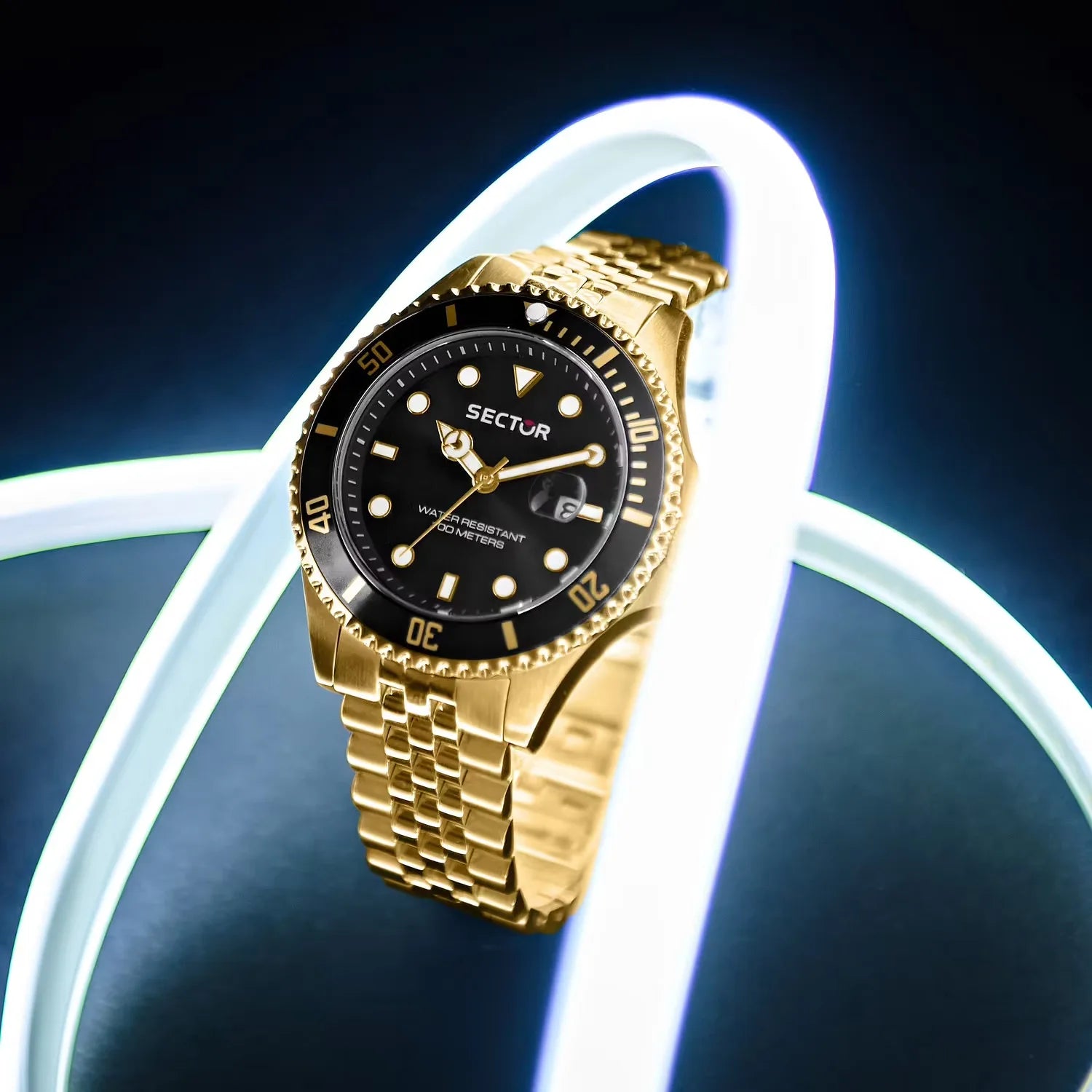 Orologio uomo Sector acciaio dorato R3253161051
