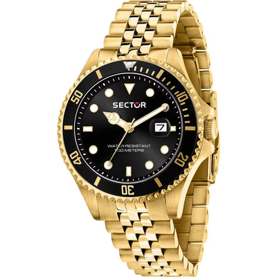 Orologio uomo Sector acciaio dorato R3253161051
