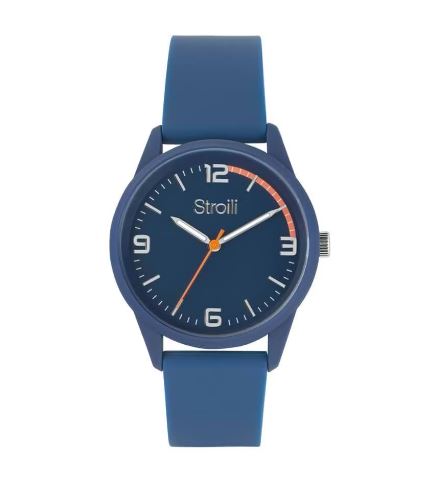 Orologio uomo Stroili so fancy malta quadrante blu 1674249