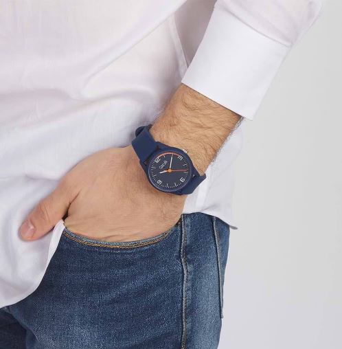 Orologio uomo Stroili so fancy malta quadrante blu 1674249