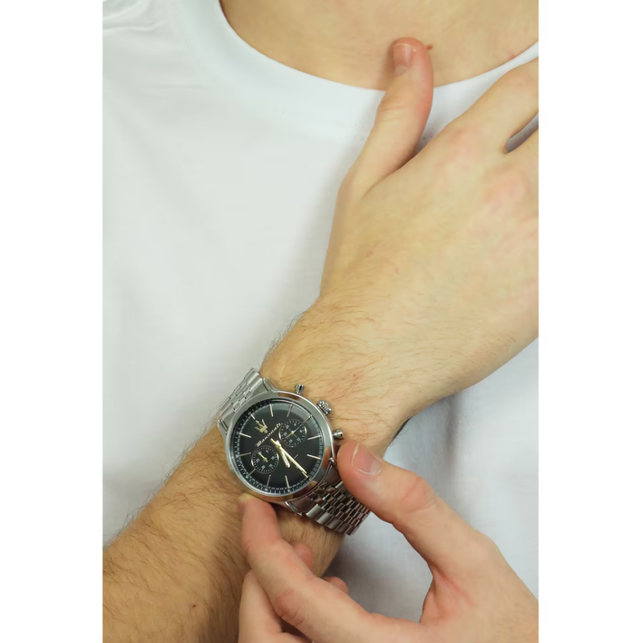 Orologio uomo cronografo Maserati Epoca r8873618017