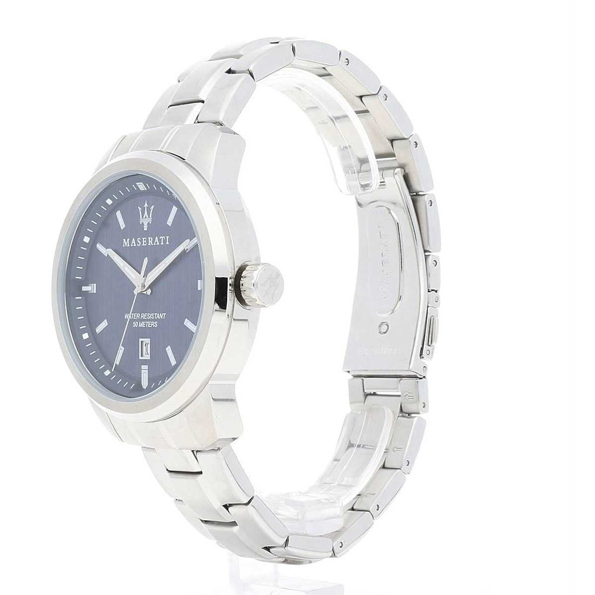 Orologio uomo solo tempo Maserati Successo R8853121004 in acciaio