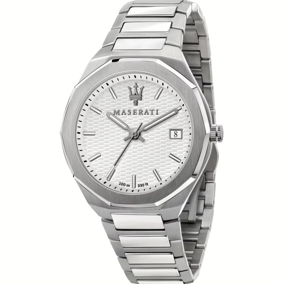 Orologio uomo solo tempo Maserati stile r8853142005