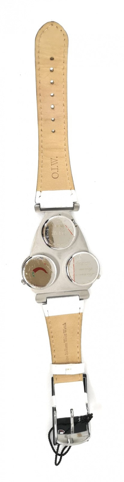 Orologio uomo solo tempo con 3 quadranti per fuso orario Roma - New York - Hong Kong