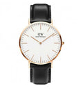 Schwarze Vintage-Uhr Daniel Wellington Classic DW00100007