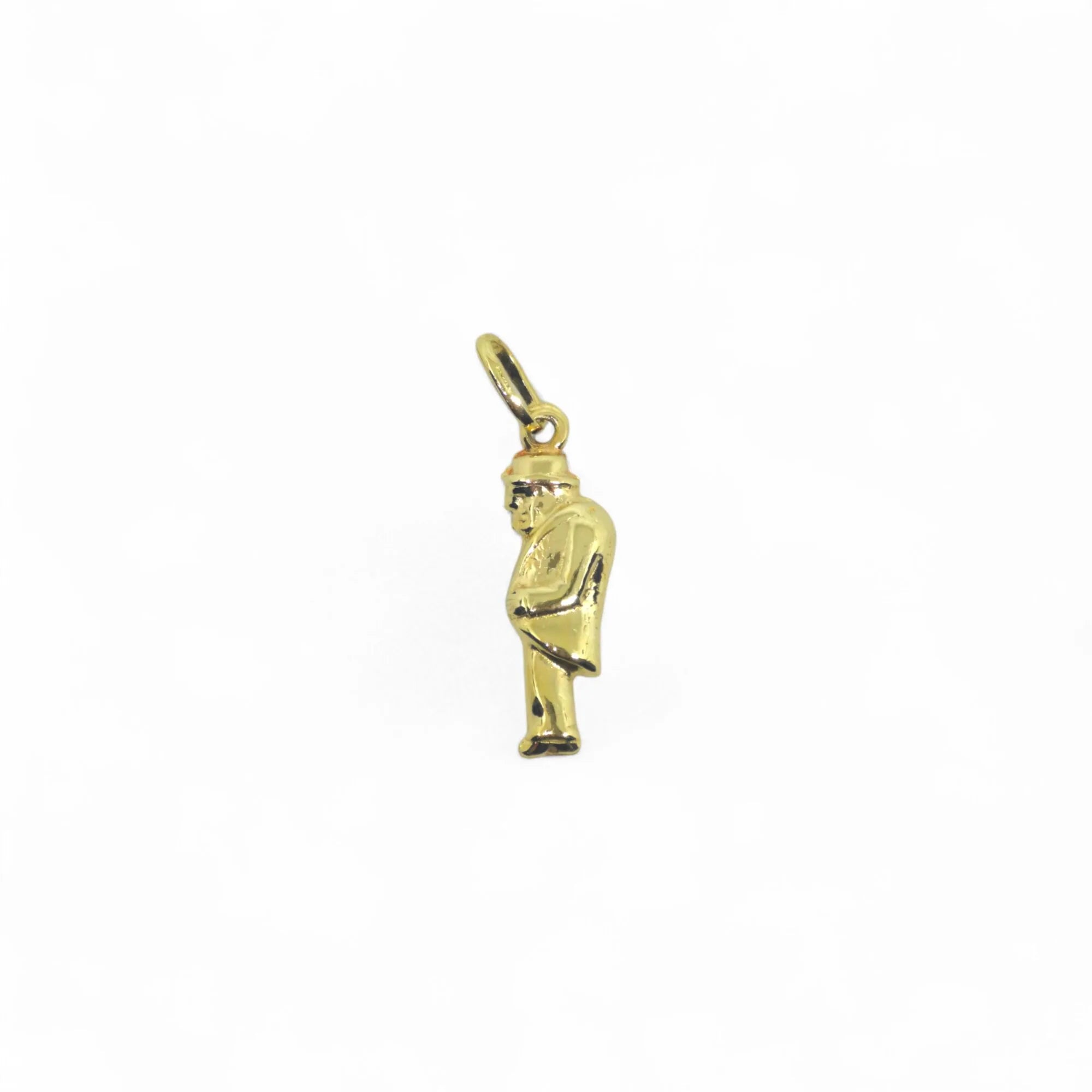 Pendente Gobbo Portafortuna in Oro 18 Carati (750)