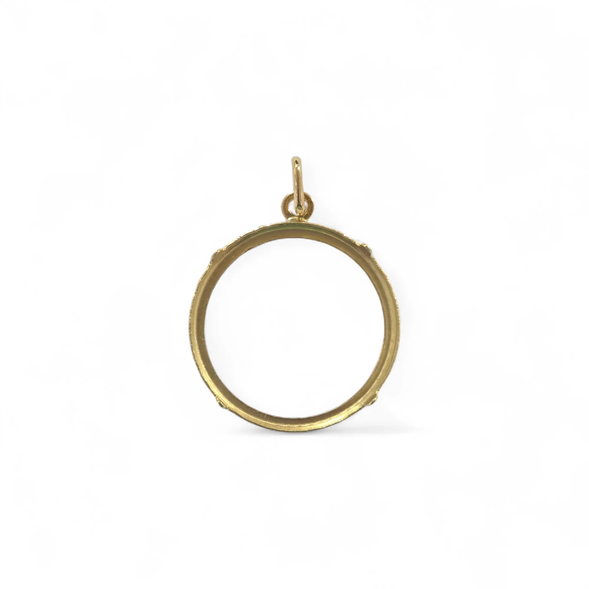 Pendente Portamonete Oro 18kt – Leggero e Raffinato