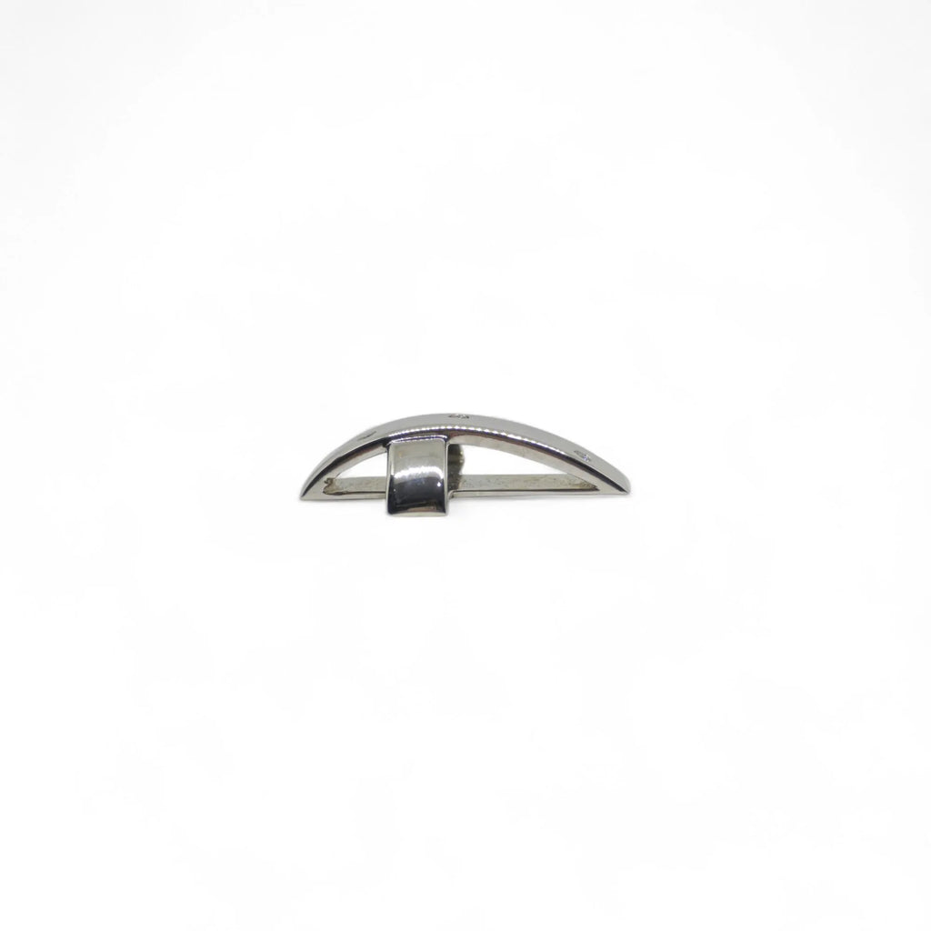 Pendente croce in oro bianco 18 kt con diamanti