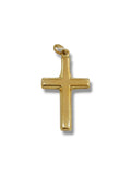 Pendente croce uomo in oro giallo 9 carati Igold