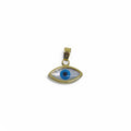 Pendente occhio di Allah in oro giallo 9 carati