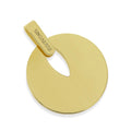 Pendente tondo dorato Unoaerre in bronzo 2548