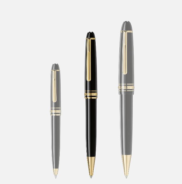 Kugelschreiber Montblanc Meisterstück Gold-Coated 10883