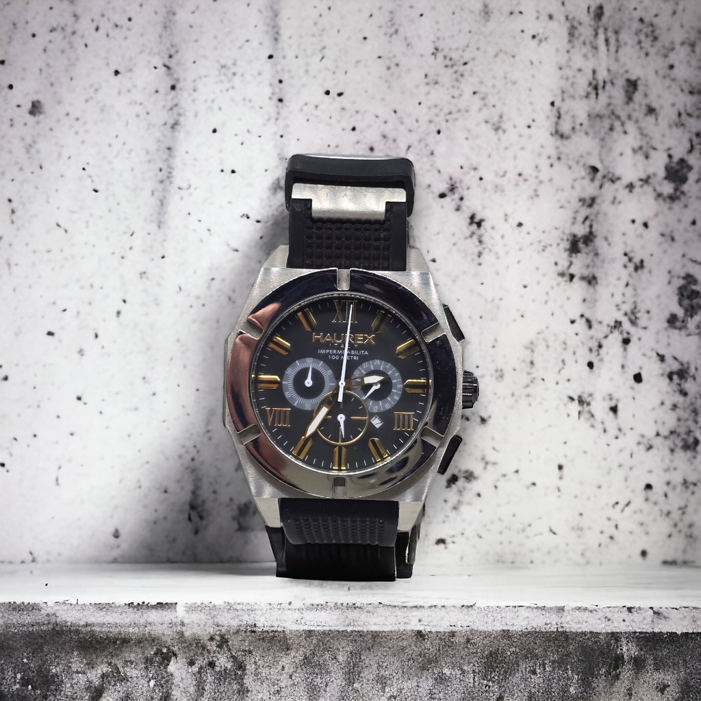Orologio da uomo Haurex cassa in acciaio modello 9A305UNY