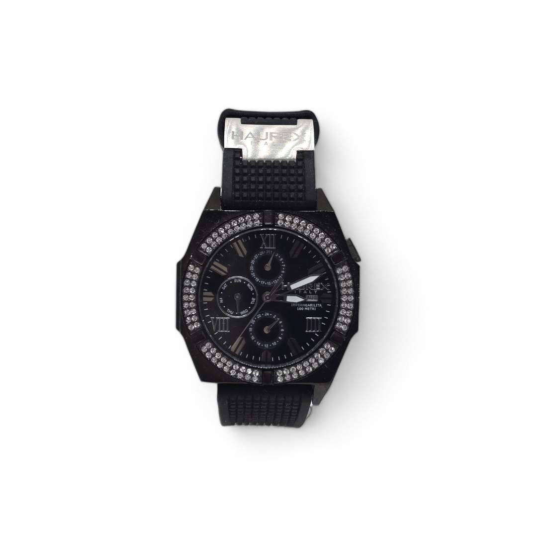 Orologio da polso donna Haurex 1E305DNN in acciaio zirconato Glamour Line
