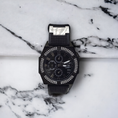 Orologio da polso donna Haurex 1E305DNN in acciaio zirconato Glamour Line
