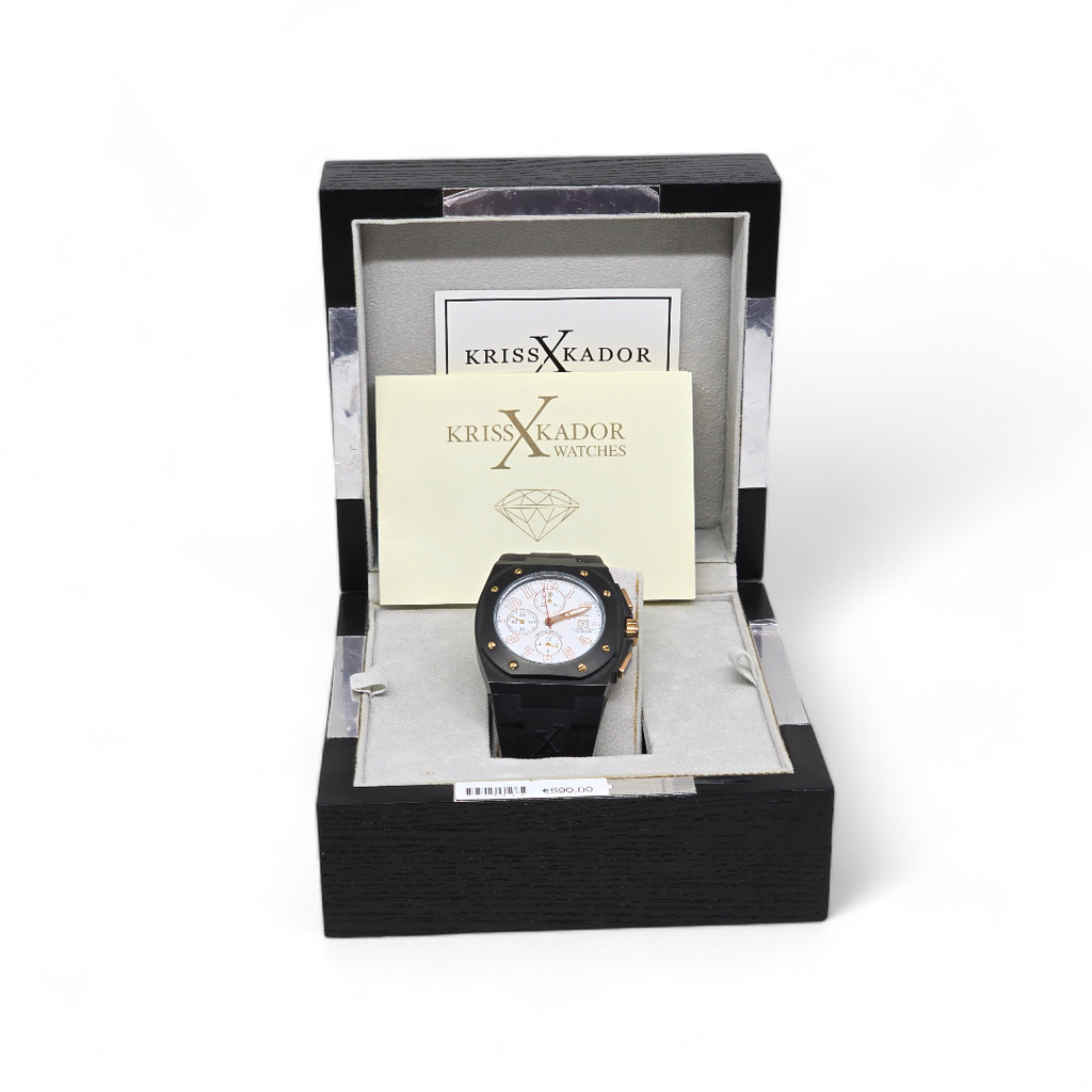 Kriss X Kador Herren Automatikuhr mit Chronograph und Datumsanzeige