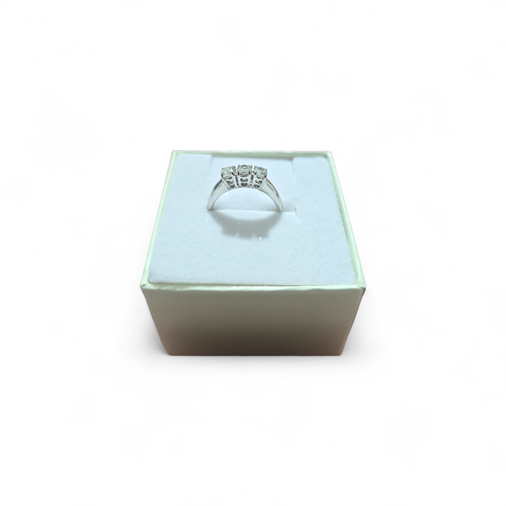 Anello trilogy da Donna con diamanti