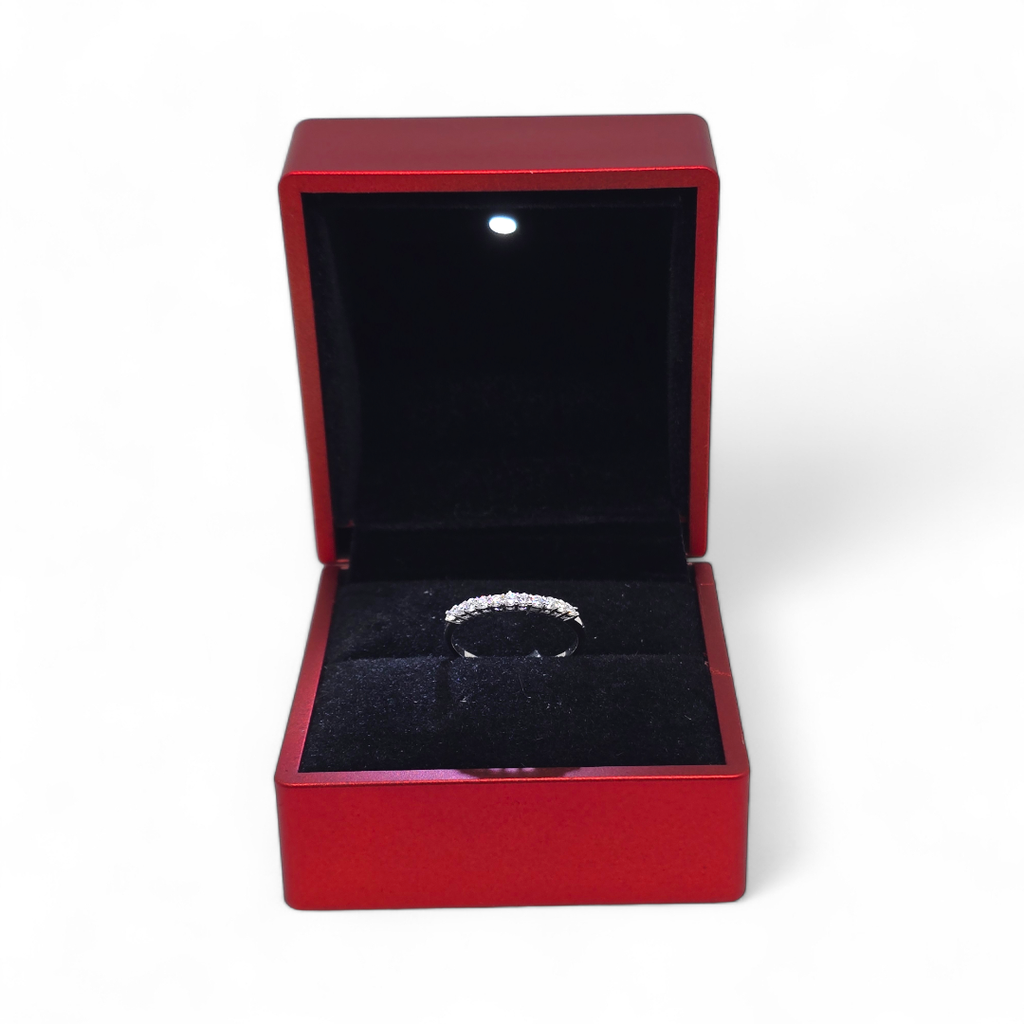 Damenmemoryring mit Diamanten