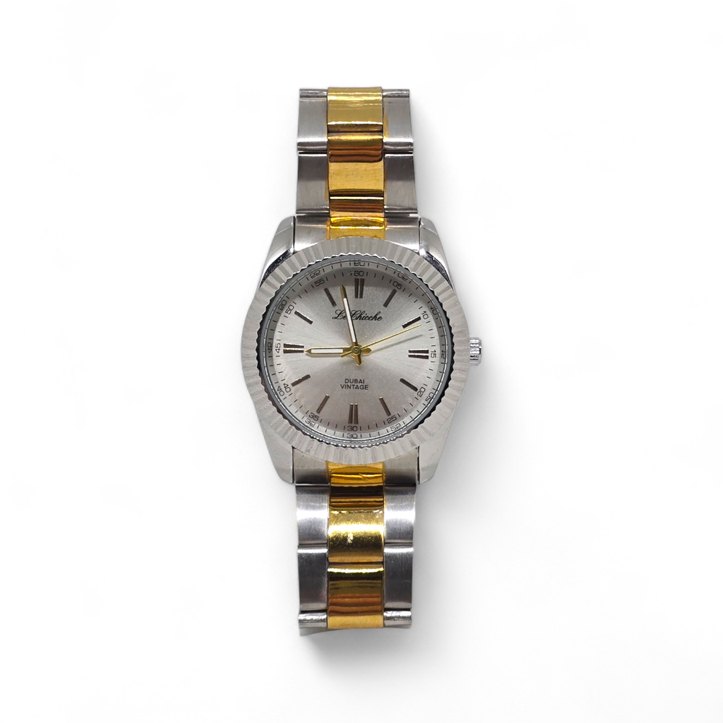 Orologio Donna in acciaio bicolore- Le Chicche