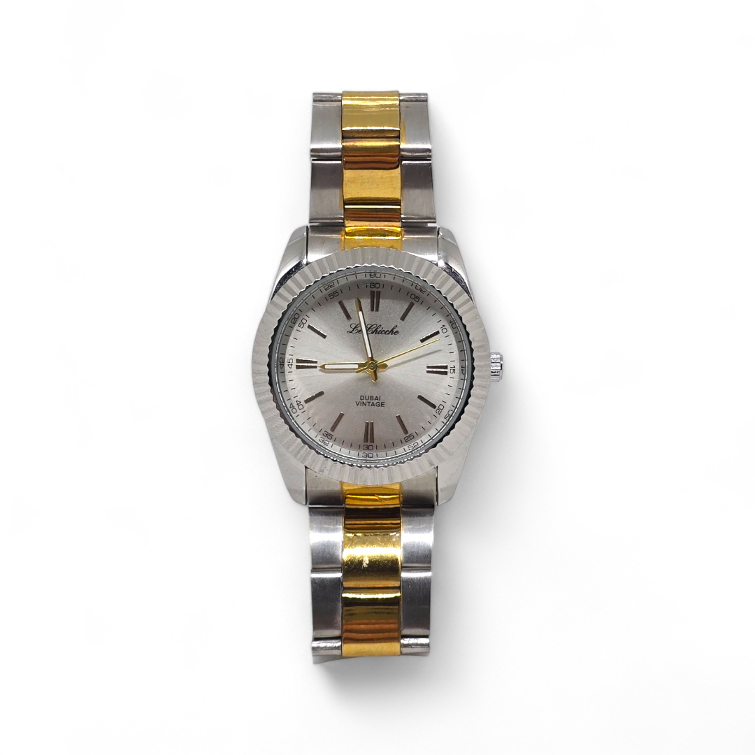 Orologio Donna in acciaio bicolore- Le Chicche