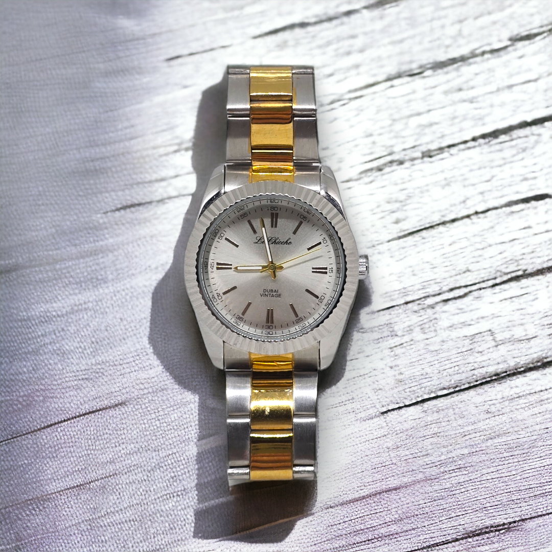 Orologio Donna in acciaio bicolore- Le Chicche