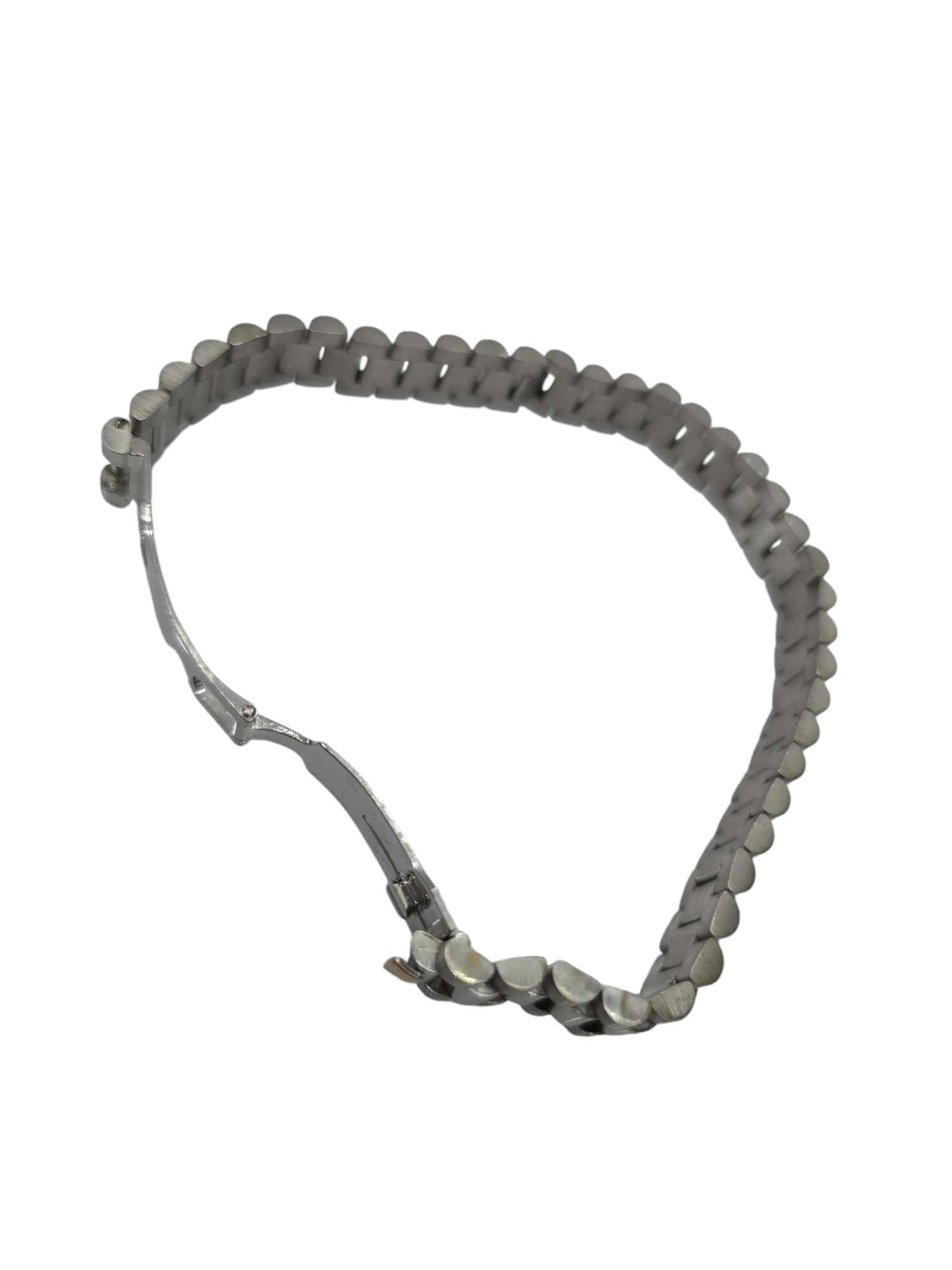 Bracciale uomo maglia in oro18 kt cinturino President e Jubilee oro 750