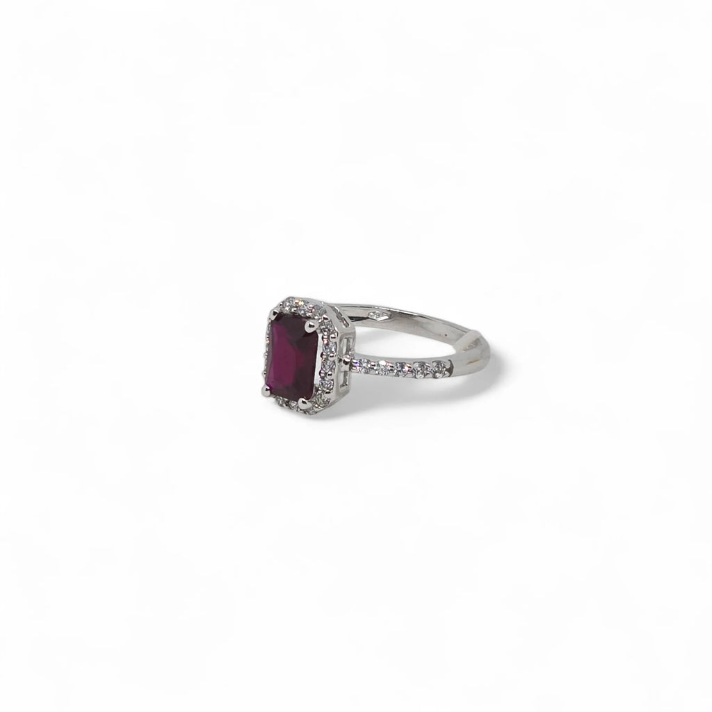 Anello da donna iGold in Oro 9kt 375 con pietra rossa