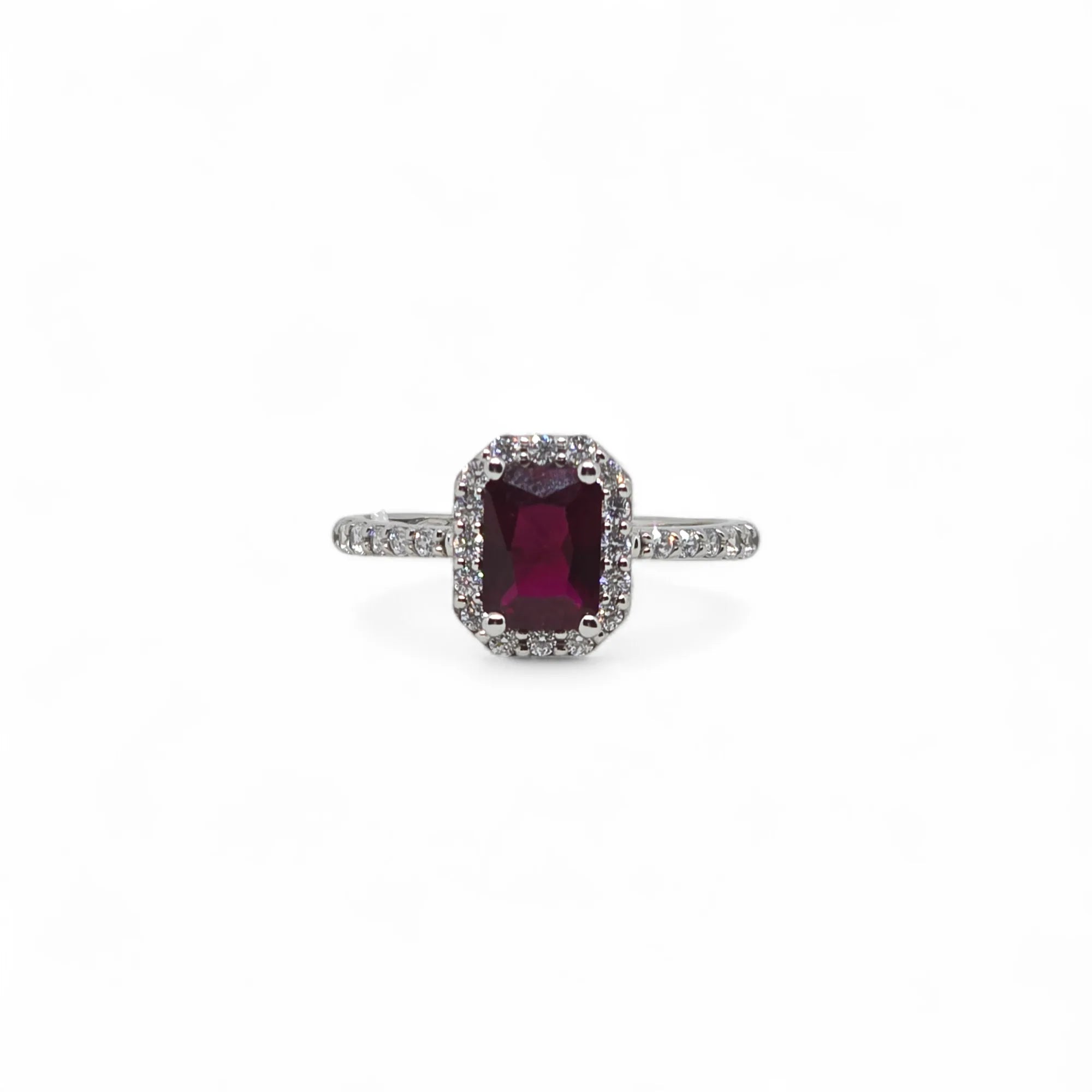 Anello da donna iGold in Oro 9kt 375 con pietra rossa
