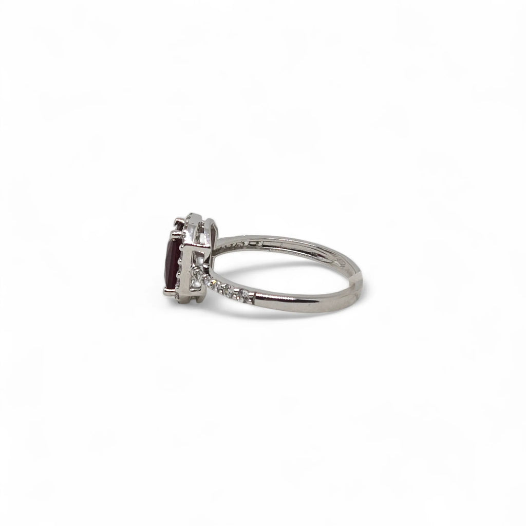Anello da donna iGold in Oro 9kt 375 con pietra rossa