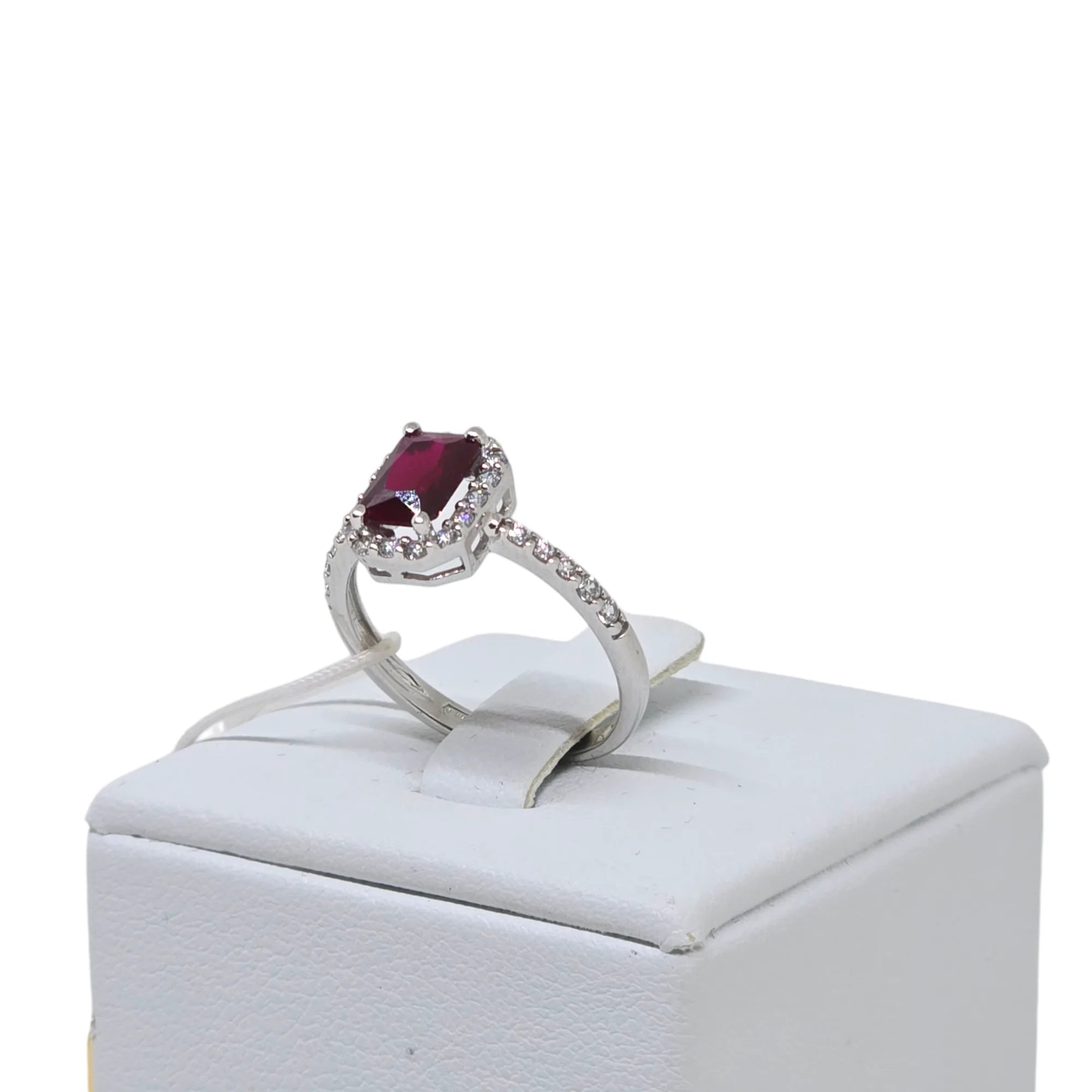 Anello da donna iGold in Oro 9kt 375 con pietra rossa