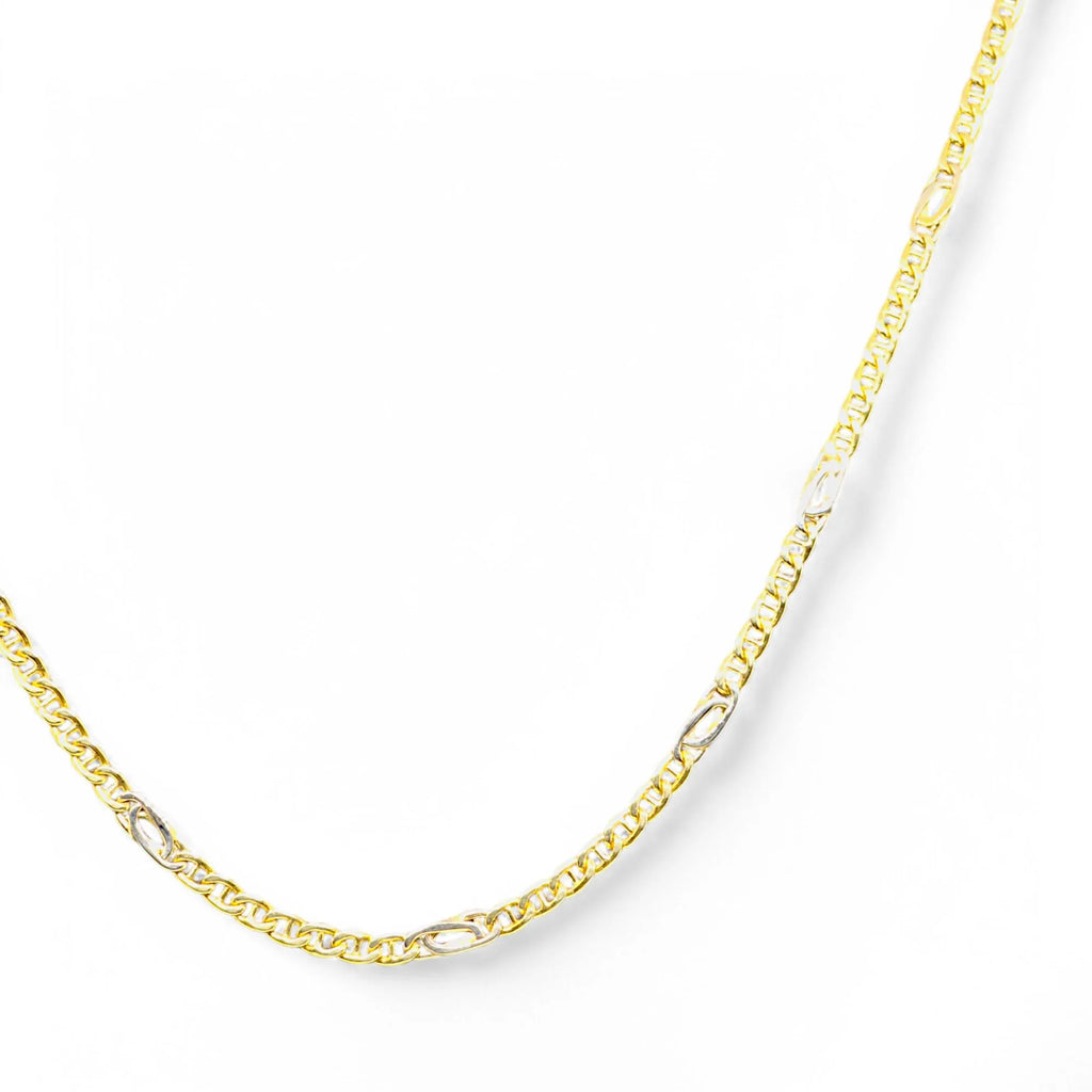 Collana modello catena classica in oro giallo 18kt 750