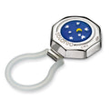Brillenhalter unisex Solotuo aus Silber mit venezianischer Murrina