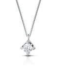 Punto luce oro bianco e diamanti donna Pg gioielli plgl006