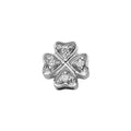Quadrifoglio in oro bianco e diamanti Elements DonnaOro DCHF7850.002
