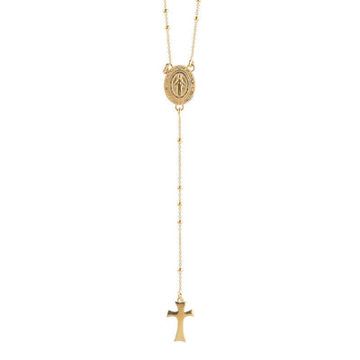 ROSARIO IN ARGENTO CON MADONNA