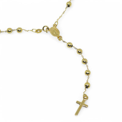 Collier Chapelet en Or Jaune 18 carats - Or massif 750 certifié (50 cm)