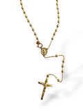 Rosario iGold unisex in oro giallo 9 carati