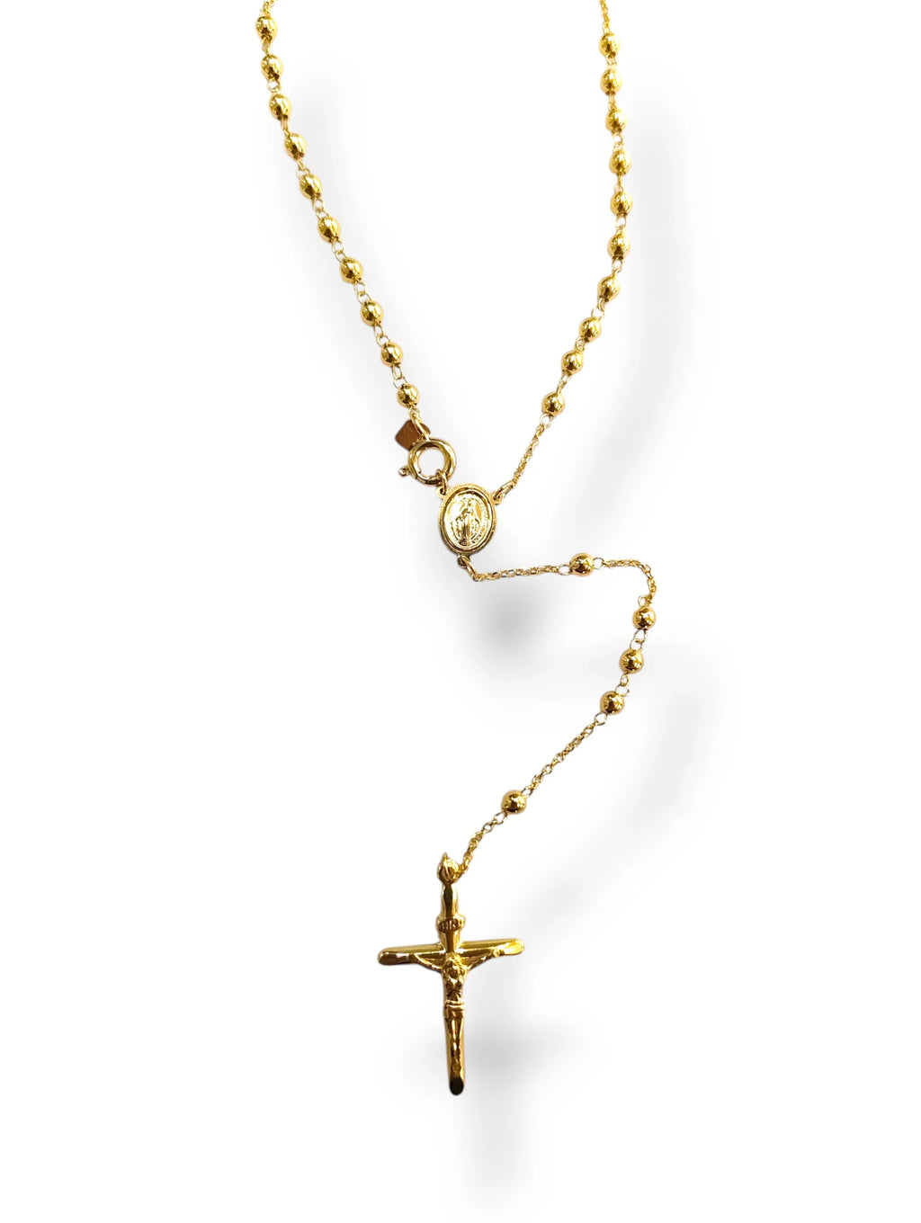 Rosario iGold unisex in oro giallo 9 carati