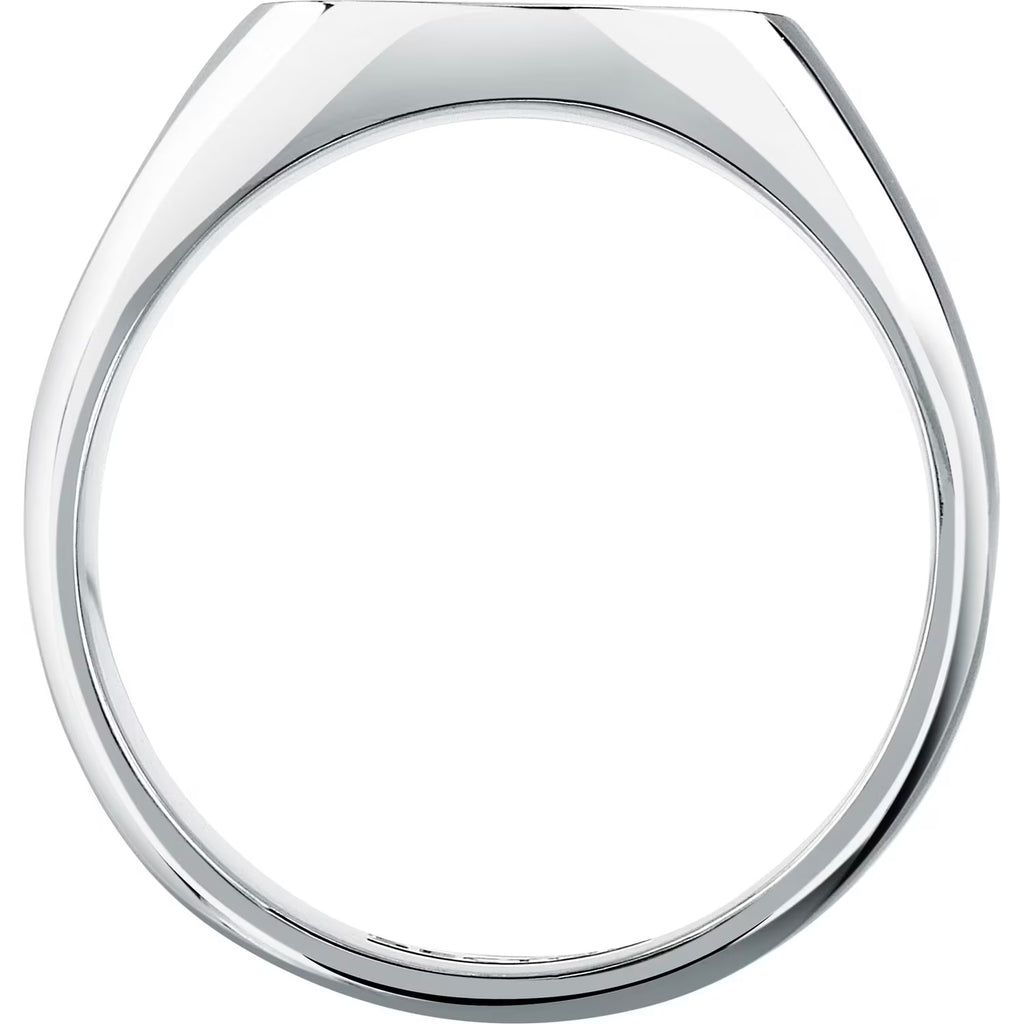 Herrenring Sector aus Stahl Chevalier Silver