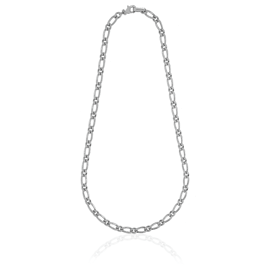 Collana catena grumetta e figaro 2517