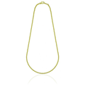Collana catena ovale dorata 2524
