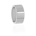 Anello argentato a fascia 2551