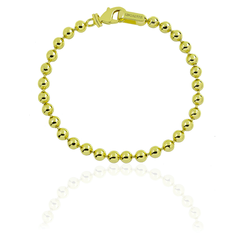 Armband Kugelkette vergoldet UNOAERRE 2484